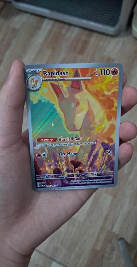 Lost my Pokemon Card Collection in a flood a month ago, some family got me some cards and pulled this 🙏