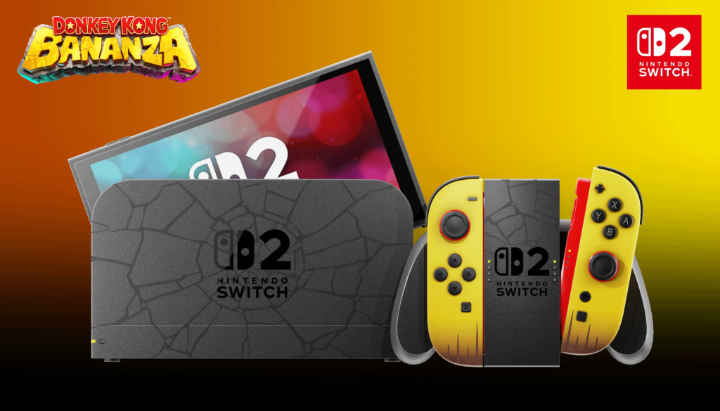 Bananza themed Switch 2 I designed!