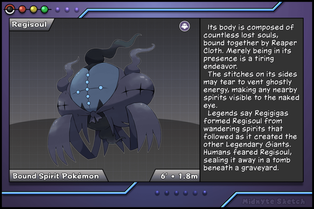 My take on a Ghost-type Legendary Giant