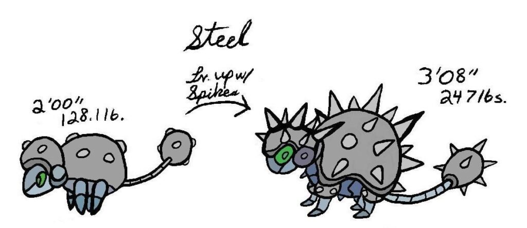 Spiked mace Fakemon