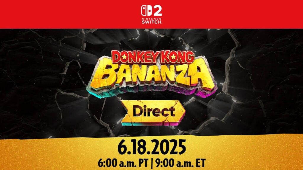 Donkey Kong Bananza Direct 6.18.2025