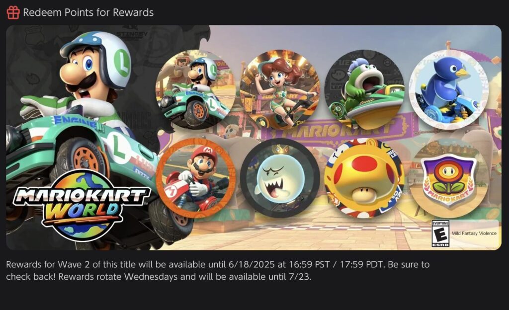 Mario Kart World NSO Icons Wave 2 is now Available!