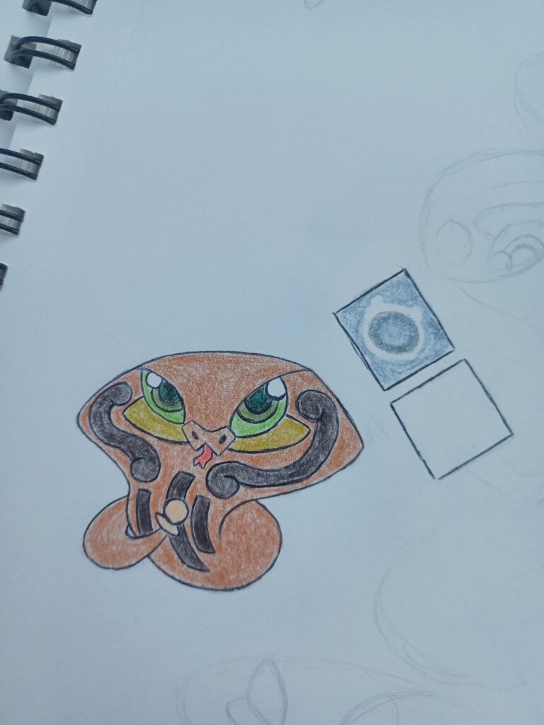 MELODISS-The Violin Snake Pokemon.