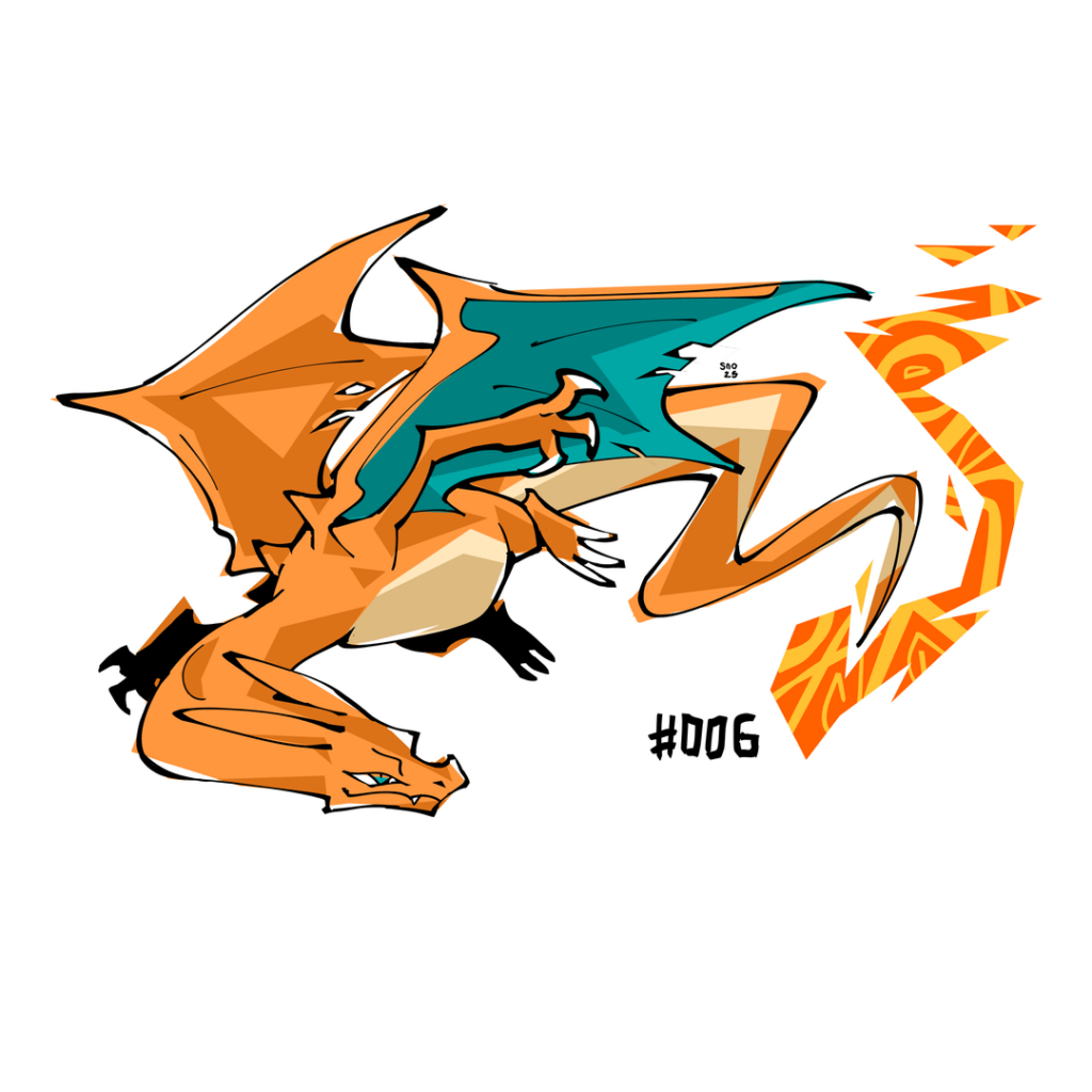 #006: Charizard. [OC]
