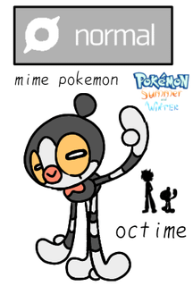 The mimic octopus pokemon with all its forms- octime (karoma region)