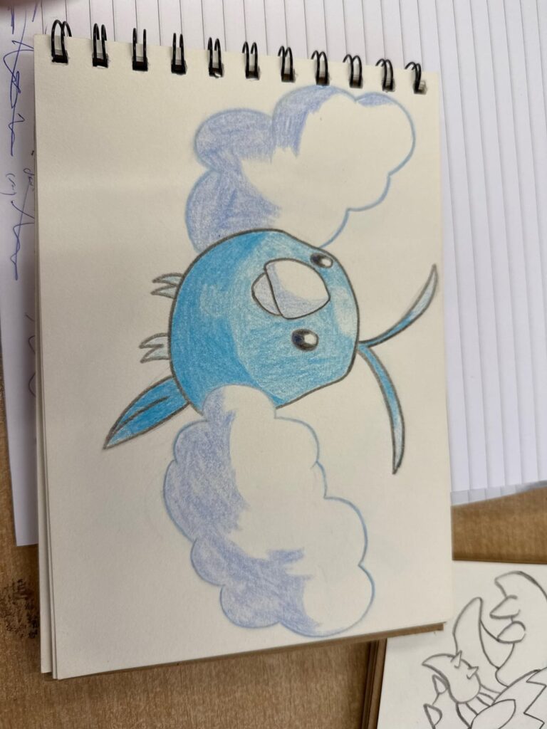Drawing every Pokémon pt 41 [OC]