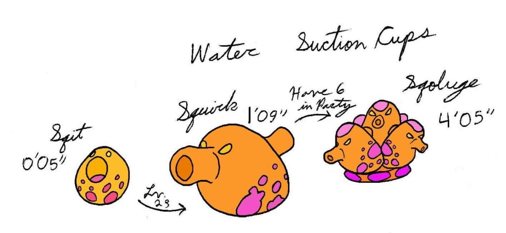 Sea squirt Fakemon