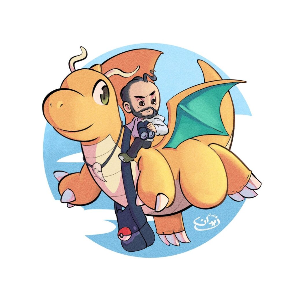 Drew me and my friends’ favorite Pokémon.