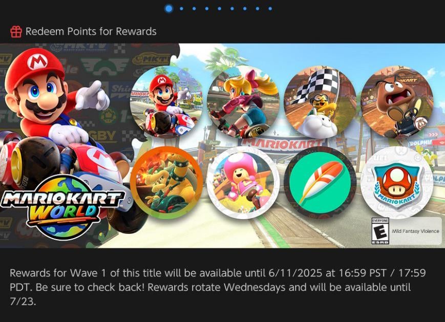 Mario Kart World NSO Icons are now Available!