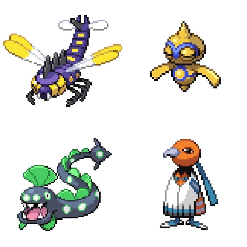 [OC] Made some custom shinies for a "few" pokemon