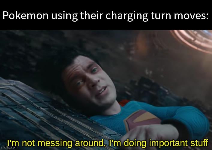 I asked to use Sky Attack and now I'm waiting (OC)