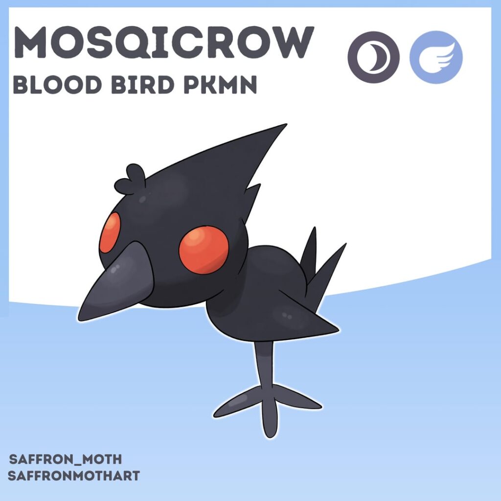 These birds look shocking bug like