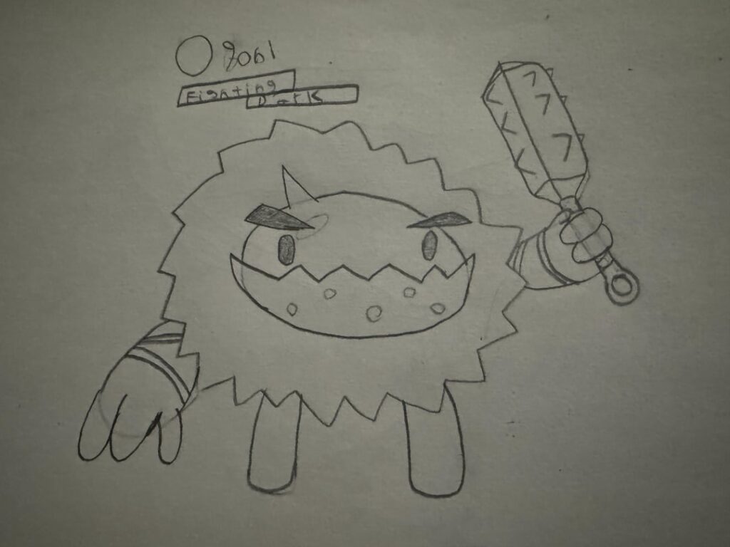 Fakemon: Ogoni/Agroni (Fighting/Dark)