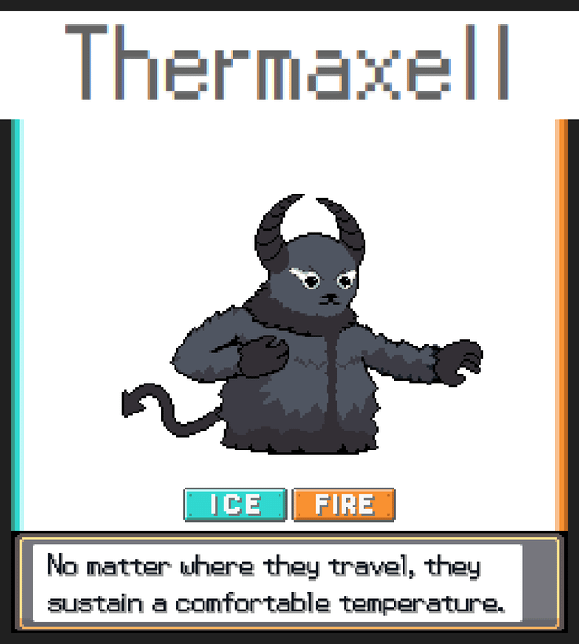 A Fire/Ice Line based on Maxwell's Demon
