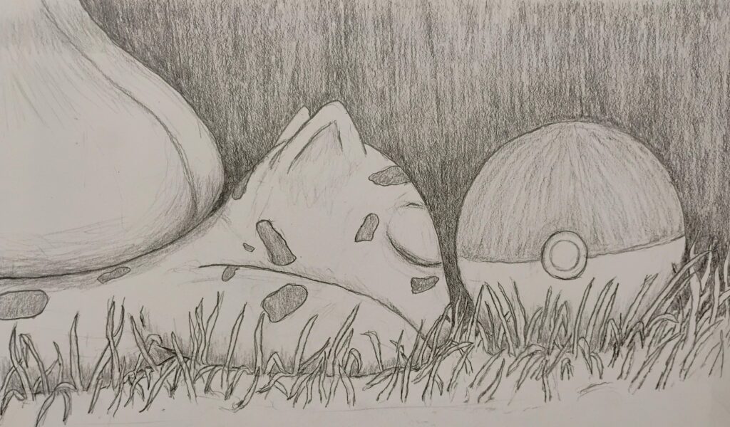 I haven't played in years but for some reason I drew this the other day.[OC]