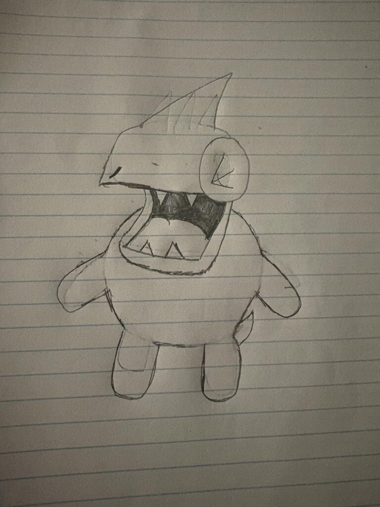 This is a little guy I drew