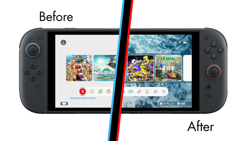 Nintendo Switch 2 Background Theme Concepts