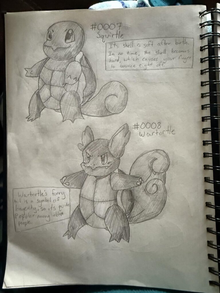 [OC] Drawing every pokemon! Here’s 7-19