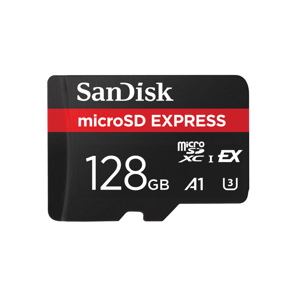 MicroSD Express Card 512GB Available from SanDisk