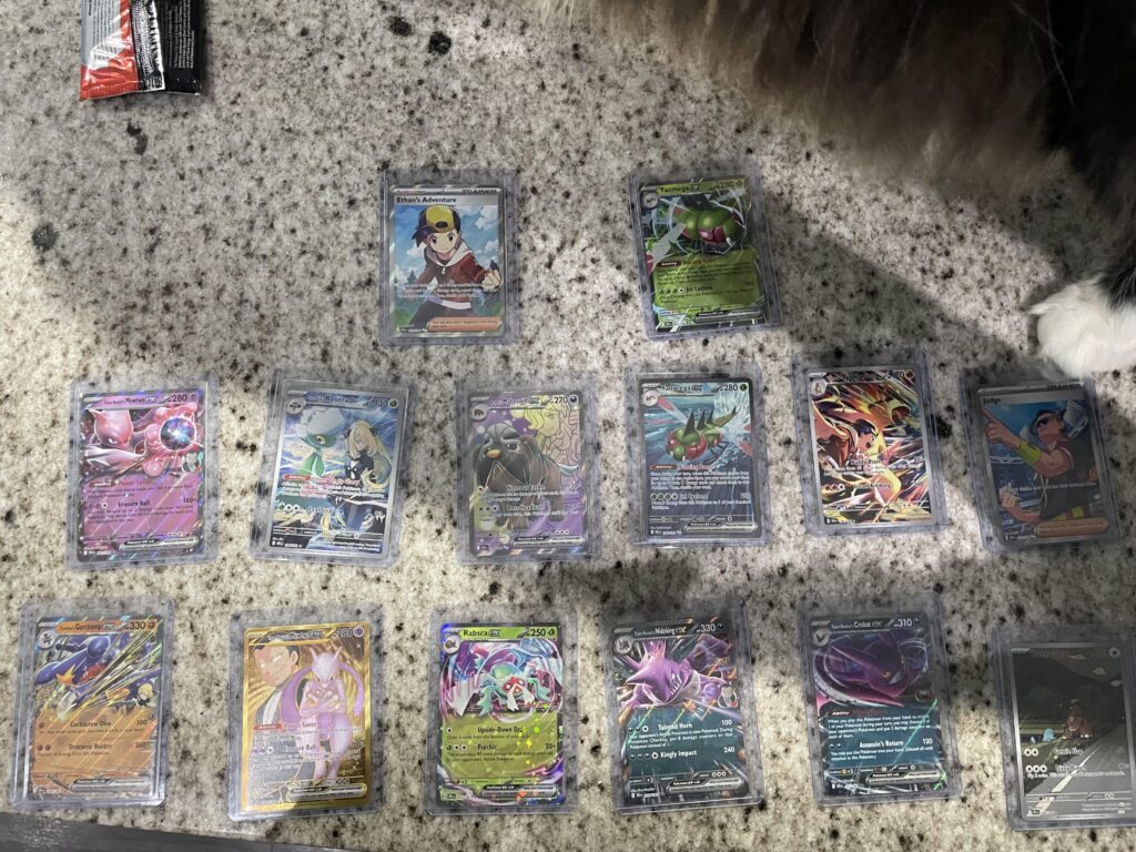 Destined Rivals Booster Box Pulls feat. cat