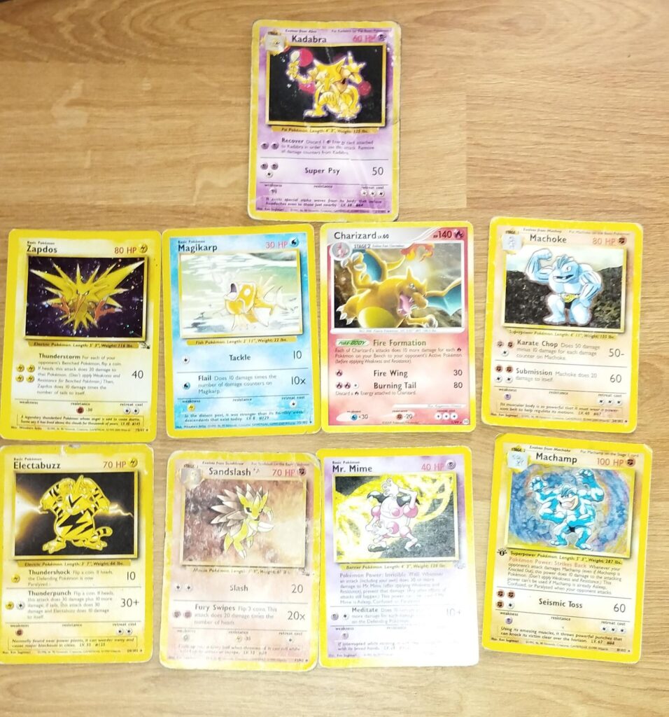 My brothers lost 1999 collection (destroyed)
