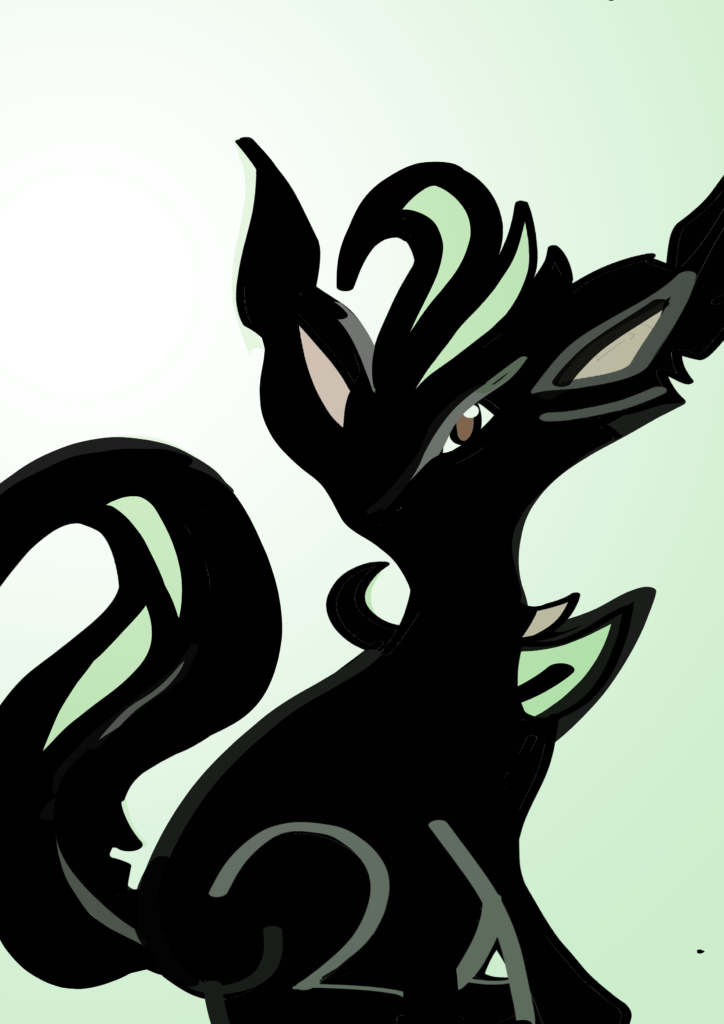 BLACK LEAFEON