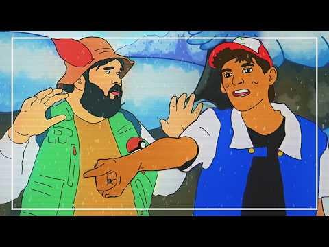 My Pokemon fan film rotoscoped animation