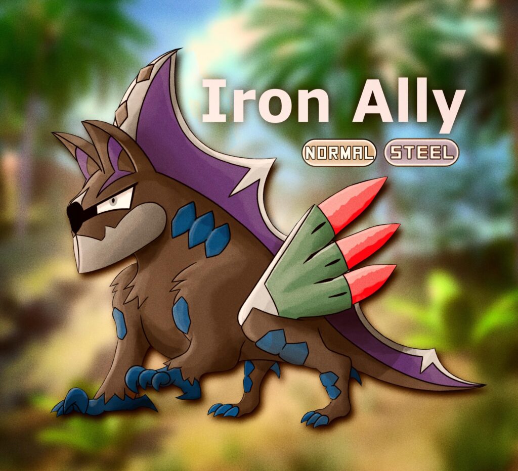 Silvally Past Paradox mon, Iron Ally (Past Form)