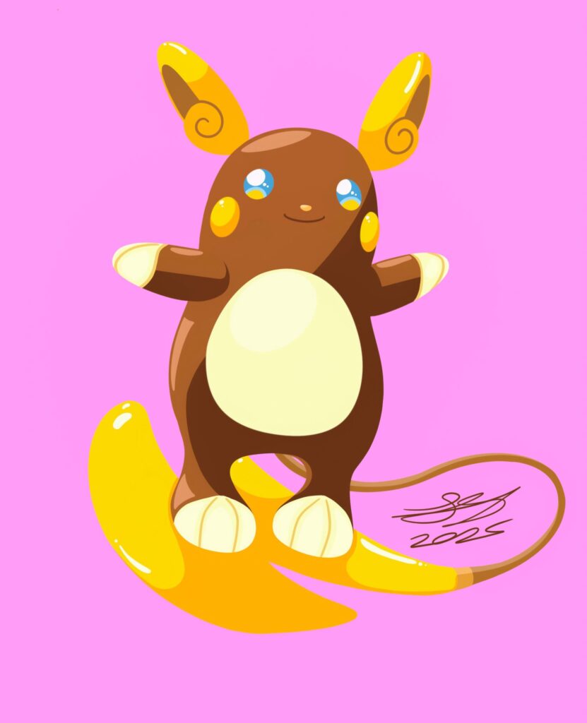 Shiny Alolan Raichu (OC)