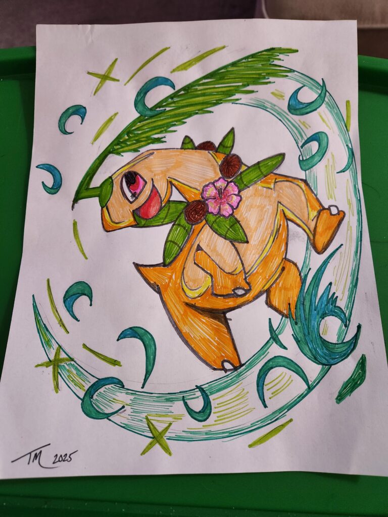 My Alola Region variant of Bayleef. With markers