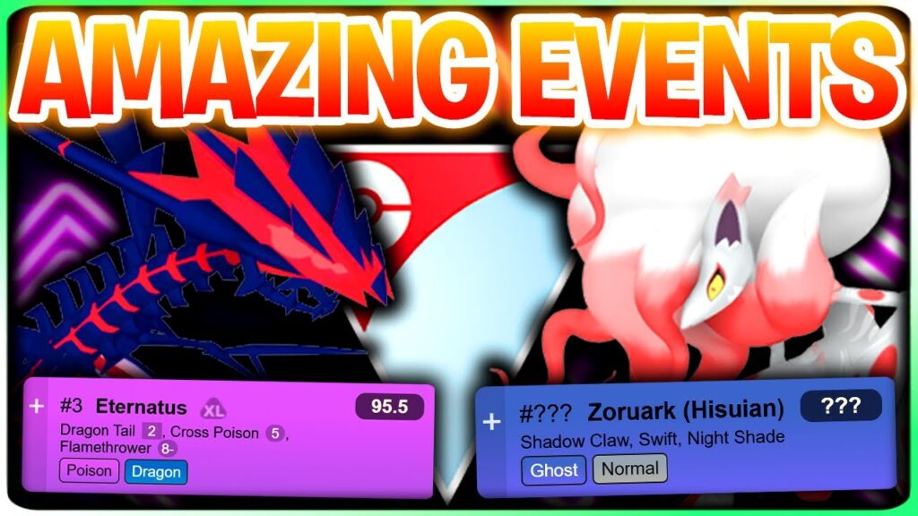 5000CP+! Eternatus is coming to Pokemon GO! Hisuian Zoruark looks so cool for PvP! | GO NEWS