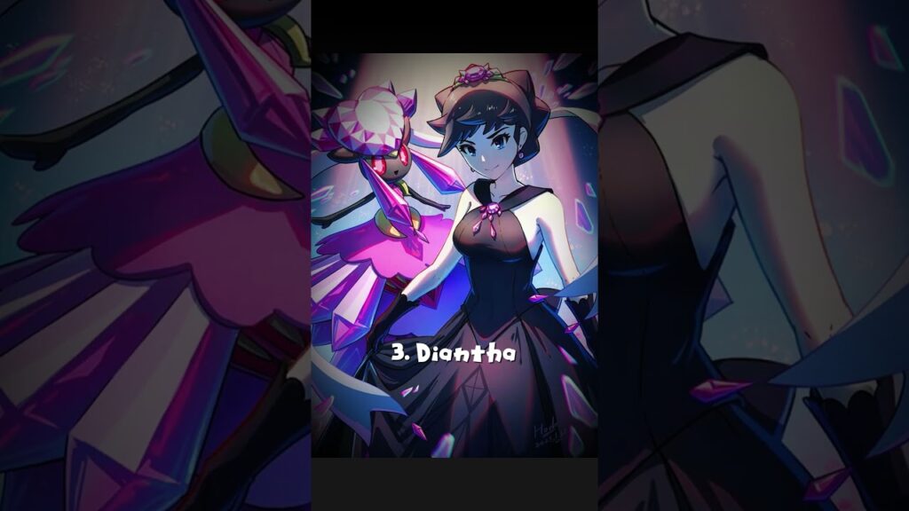 Top 10 strongest trainers in Pokemon (Gen1 - 6) #pokemon #edit #trending #cynthia