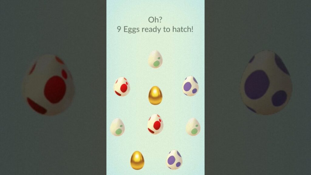 Got 2 shiny in this rare hatch in Pokemon Go