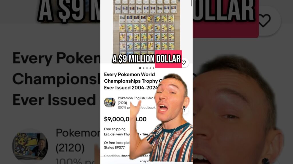 A $9 Million Dollar Card Collection #pokemon #pokemontcg #pokemoncards