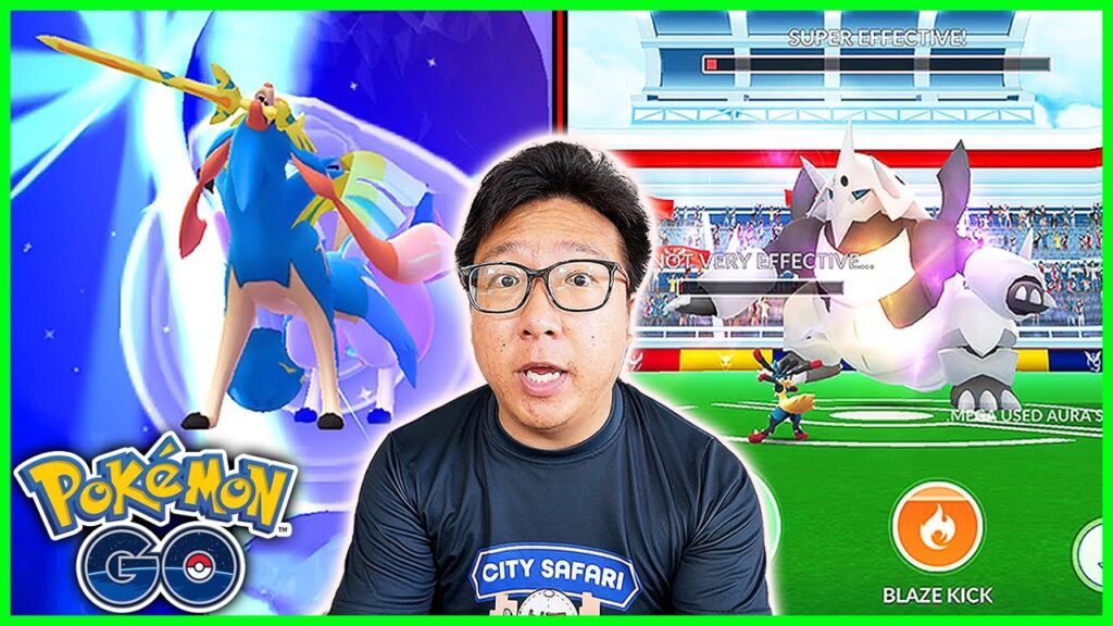 I Used Boosted Attack Mega Lucario to Solo Mega Aggron in Pokemon GO