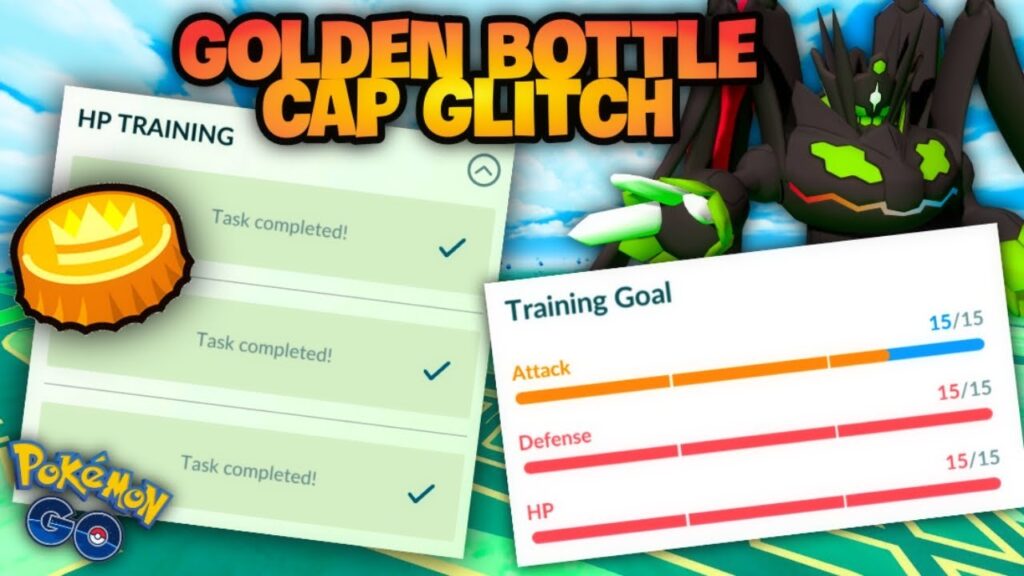 *GOLDEN BOTTLE CAP 75KM GLITCH BYPASS EASY IVS* Pokemon GO news