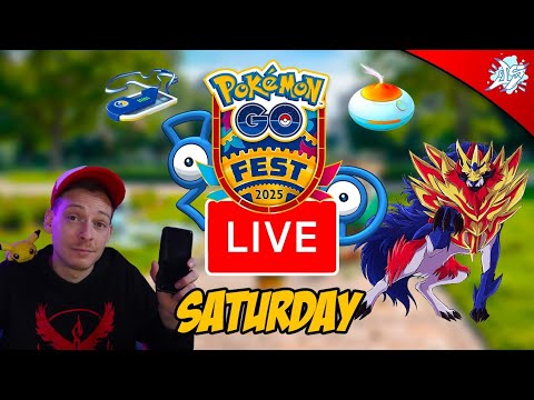 Pokemon GO Fest Global 2025 Live - Saturday | Pokemon GO