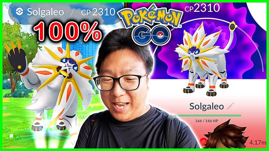 Hundo Solgaleo Caught on Solgaleo Raid Hour - Pokemon GO