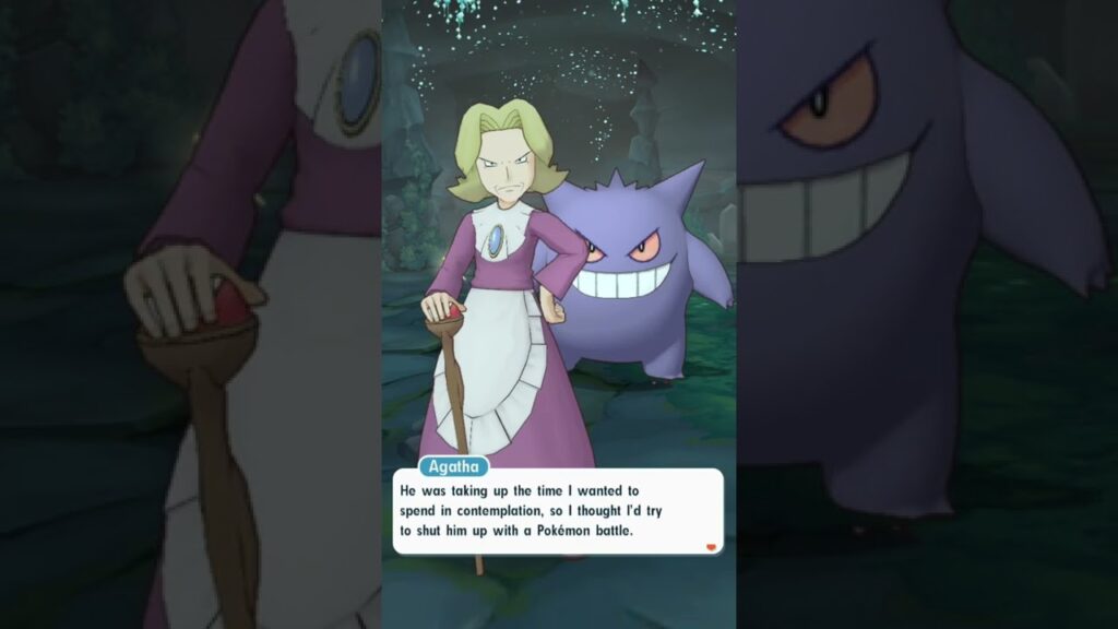 Prof Oak and Elite 4 Agatha were a ship! Confirmed! Pokemon Masters Ex