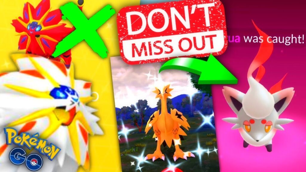 *FIRST TIME IN POKEMON GO SOLGALEO IN RAIDS & HISUIAN ZORUA* Pokemon GO news