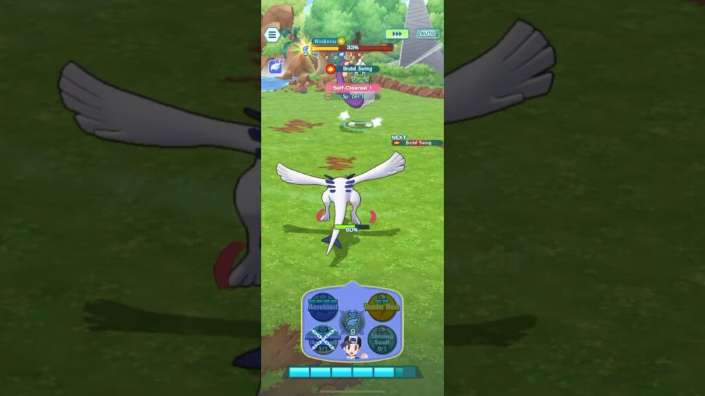 Ethan (Arc.) & Lugia Solo Tornadus Legendary Arena [Pokemon Masters Ex]