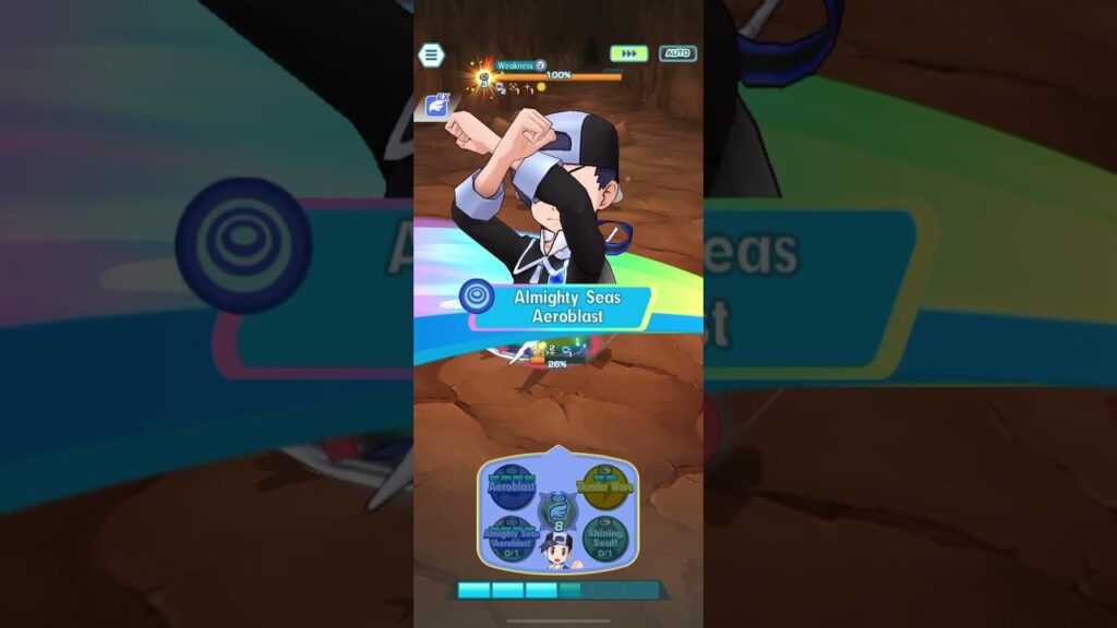 Ethan (Arc.) & Lugia Solo Regirock Legendary Arena [Pokemon Masters Ex]