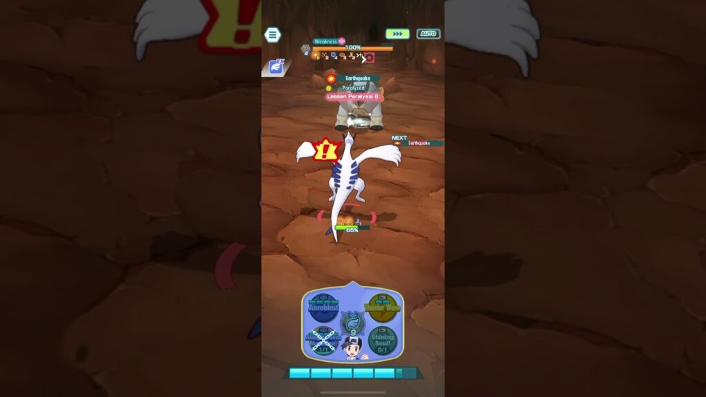 Ethan (Arc.) & Lugia Solo Terrakion Legendary Arena [Pokemon Masters Ex]