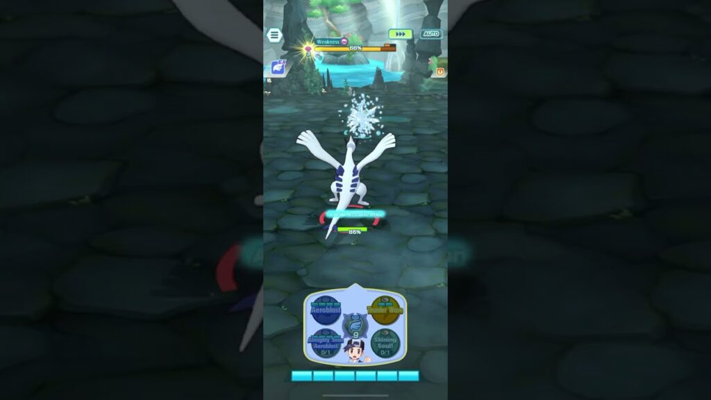 Ethan (Arc.) & Lugia Solo Uxie Legendary Arena [Pokemon Masters Ex]