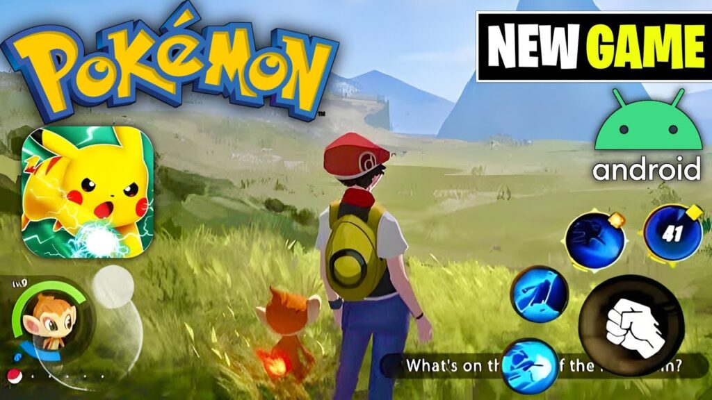 *NEW* POKEMON GAME FOR ANDROID - POKEMON MASTER MOBILE | HIGH GRAPHICS POKEMON GAME