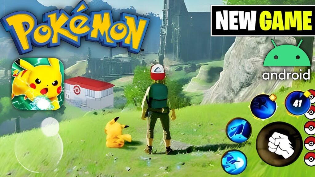 *NEW* POKEMON GAME FOR ANDROID - POKEMON MASTER MOBILE | HIGH GRAPHICS POKEMON GAME