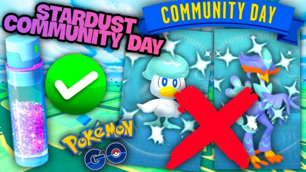 *ITS JUST A STARDUST COMMUNITY DAY DONT MISS IT* Shiny Quaquaval what is it good for in Pokemon GO?
