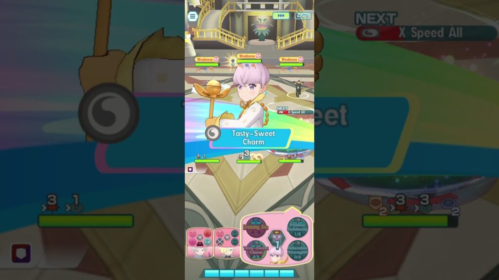 having fun with the pink parade in pokemon masters ex || bede, ss gladion, ortega