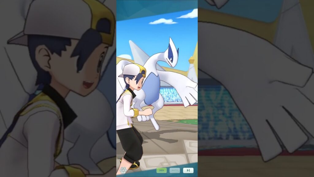 Ethan Unlocks His Arc Suit!  #pokemon #pokemonmasters #lugia #ethan #arcsuit