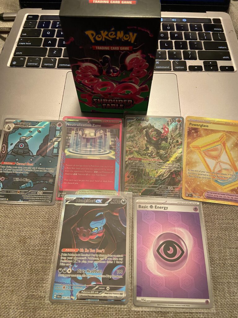 So I opened a shrouded fable booster bundle…